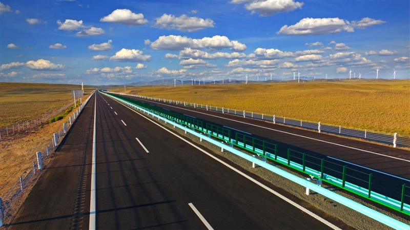 G216线恰库尔图镇至马依喀腊段公路工程第QM-1标段顺利通过交工验收